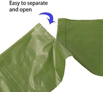 Dog Poop Bag, Biodegradable Poop Bags for Pets - Disposable Pet Waste, Compostable Pet Waste Bags, Eco-Friendly Leak Proof, Fits for Dogs and Cat (150 Bags/10 Rolls)